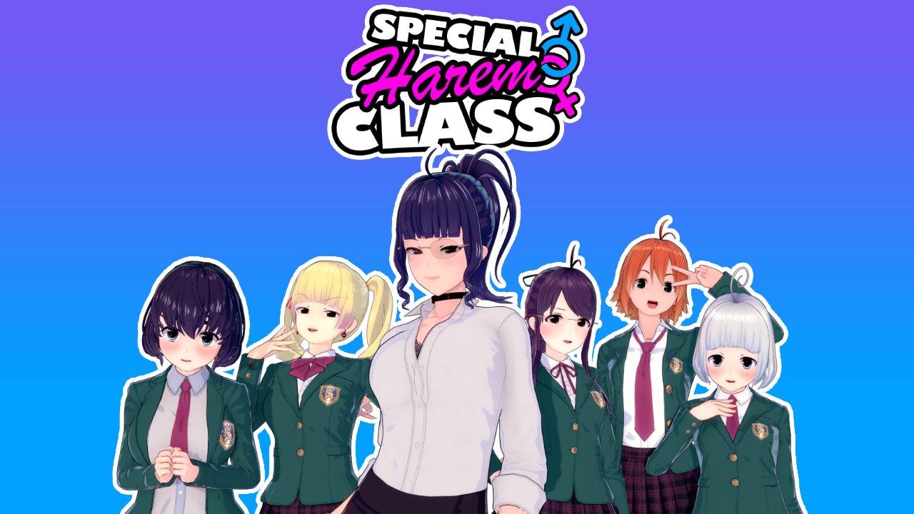 【日系SLG/汉化/3D】特殊后宫班 Special Harem Class v0.2.5【PC+安卓/1.43G】-年糕数码