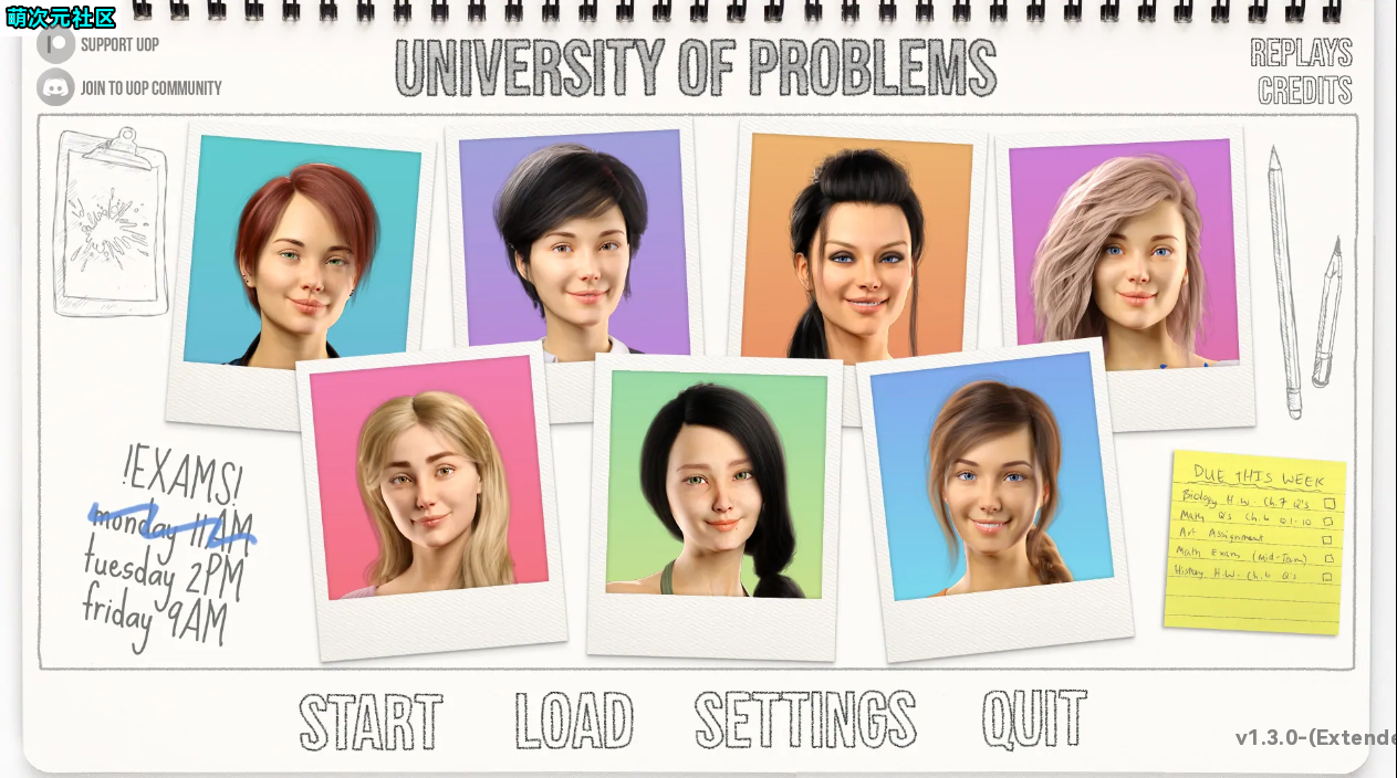 【欧美SLG/汉化/动态】学院情缘 问题大学University of Problems v1.3.5 Basic 汉化版【PC+安卓/3.9G】-年糕数码